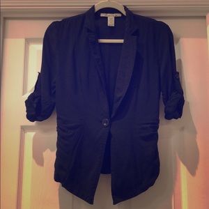 American Rag lightweight black short sleeve blazer